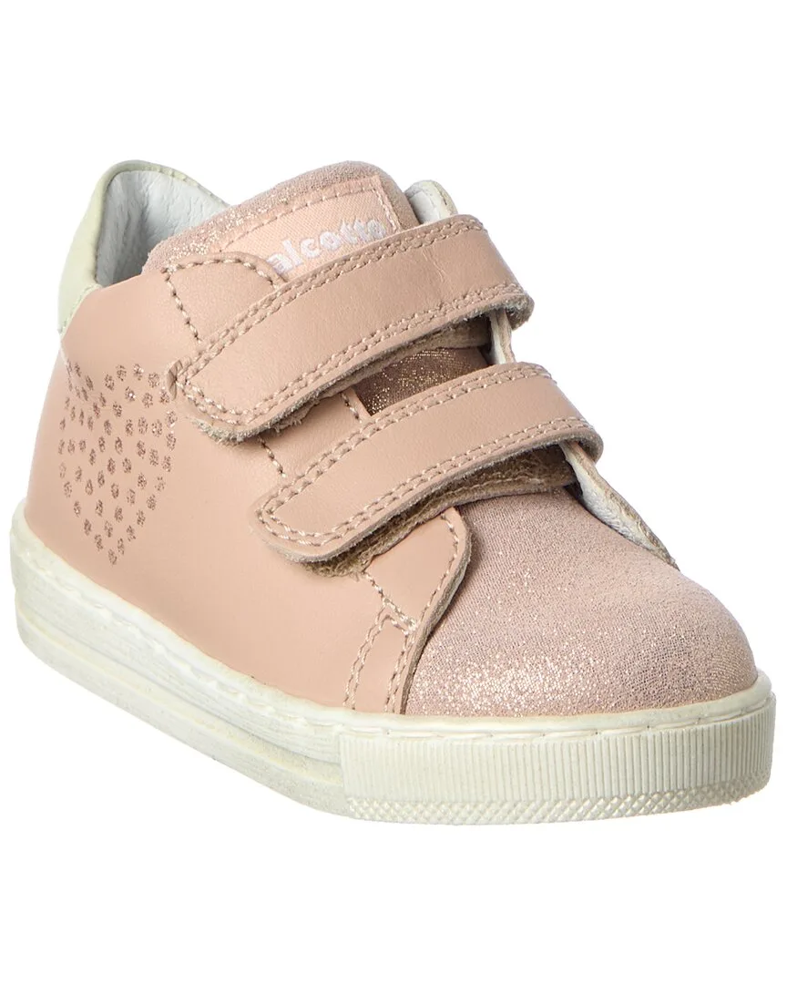 Falcotto Banit Glitter Leather & Suede Sneaker by Naturino