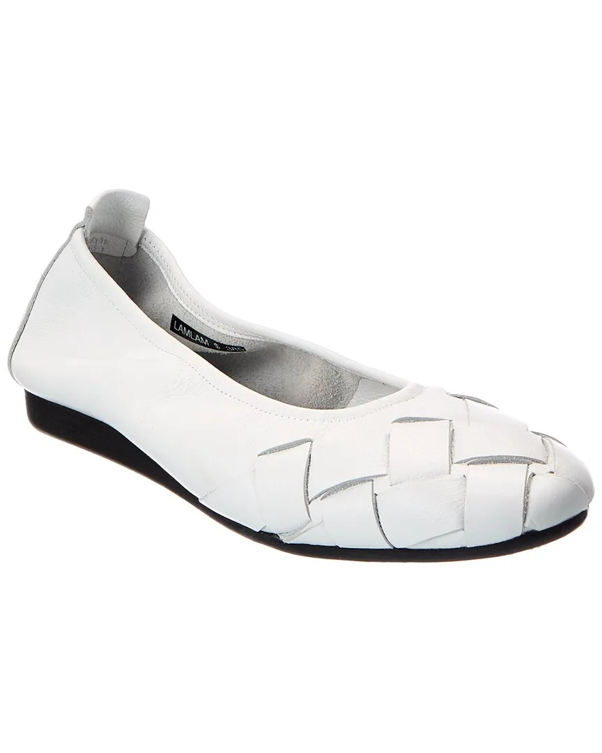 Lamlam Leather Flat by Arche