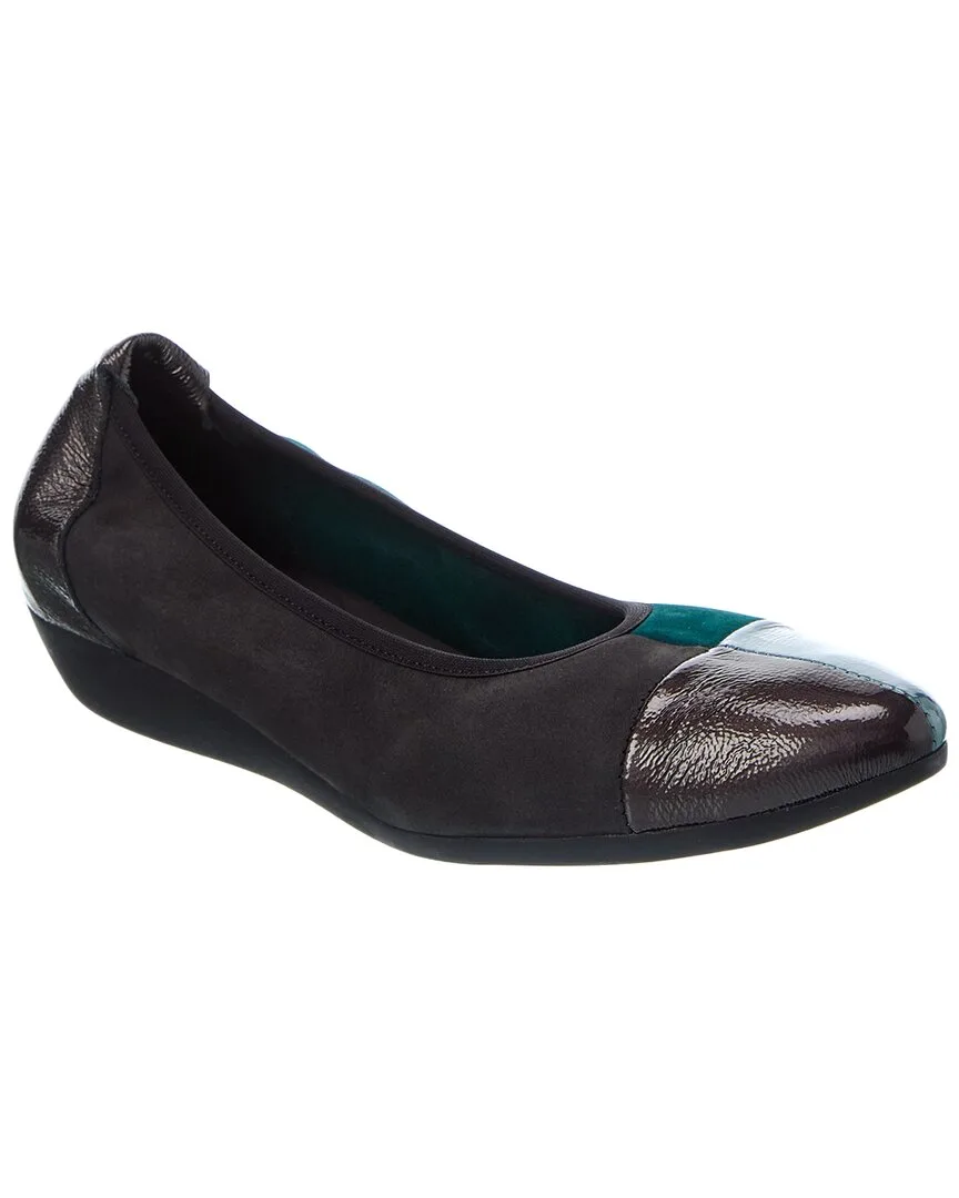 Onyqua Leather Flat by Arche