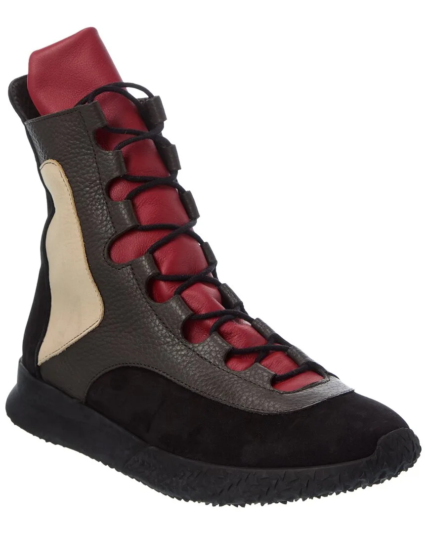 Androz Leather High-Top Sneaker by Arche