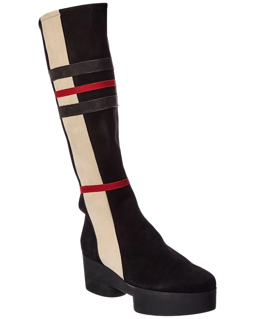 Sixmi6 Leather Platform Knee-High Boot by Arche
