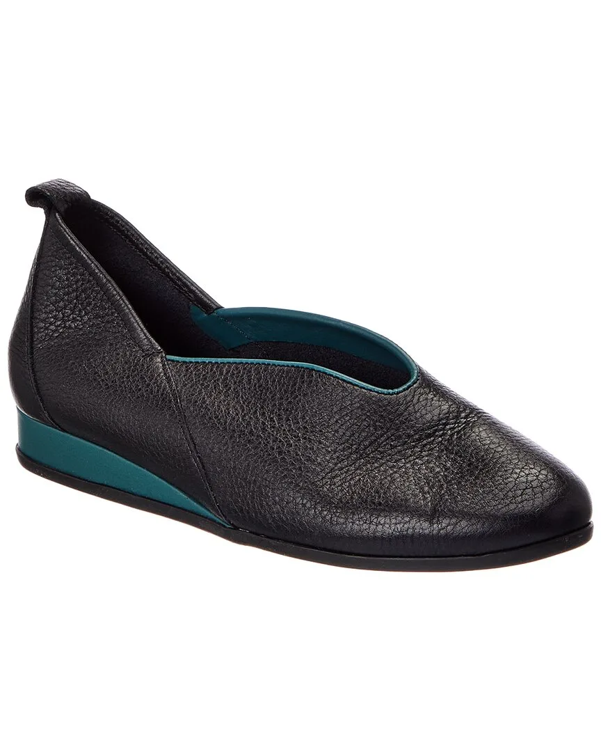 Piassy Leather Slip-On Flat by Arche