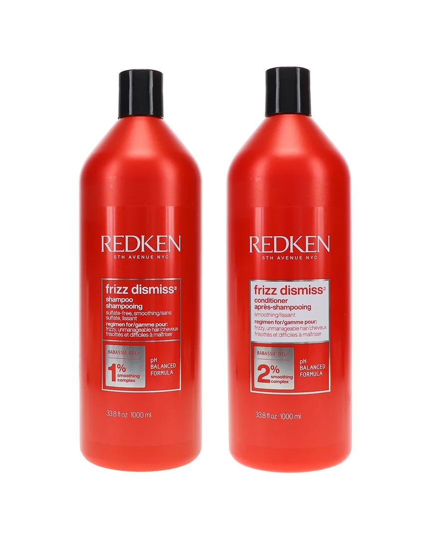 67.6Oz Frizz Dismiss Shampoo & Conditioner Combo Pack by Redken