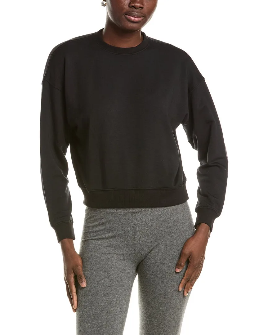 Newport Cropped Raglan Crewneck Top