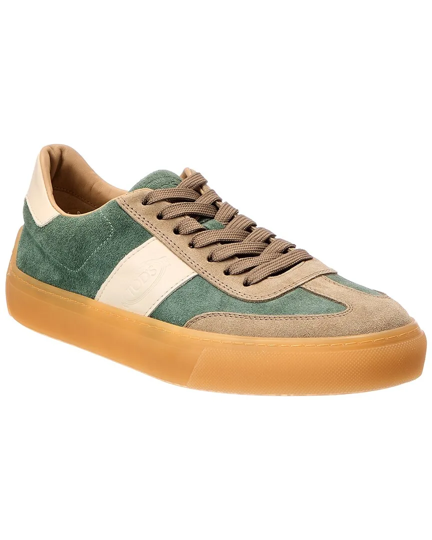 Suede Sneaker by Tod's