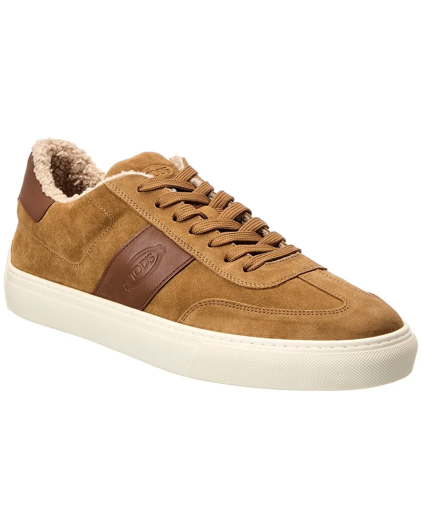 Suede Sneaker by Tod's