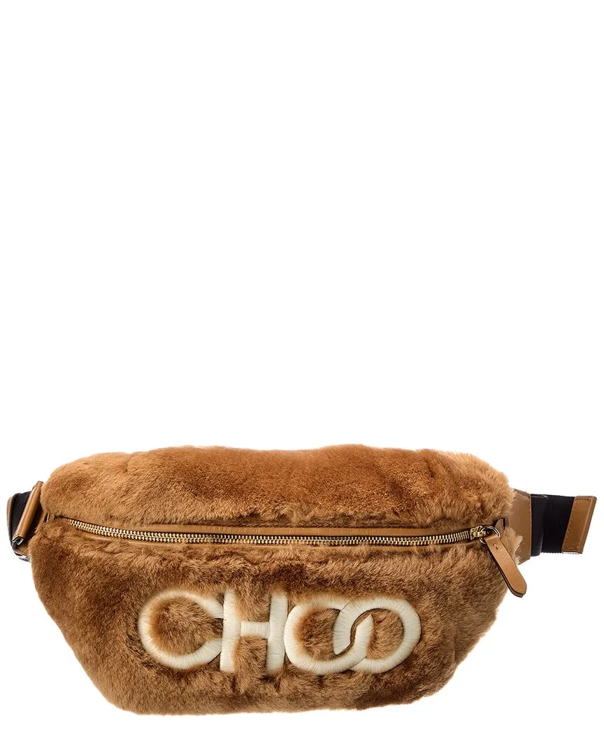 Choo Shearling Belt Bag by Jimmy Choo
