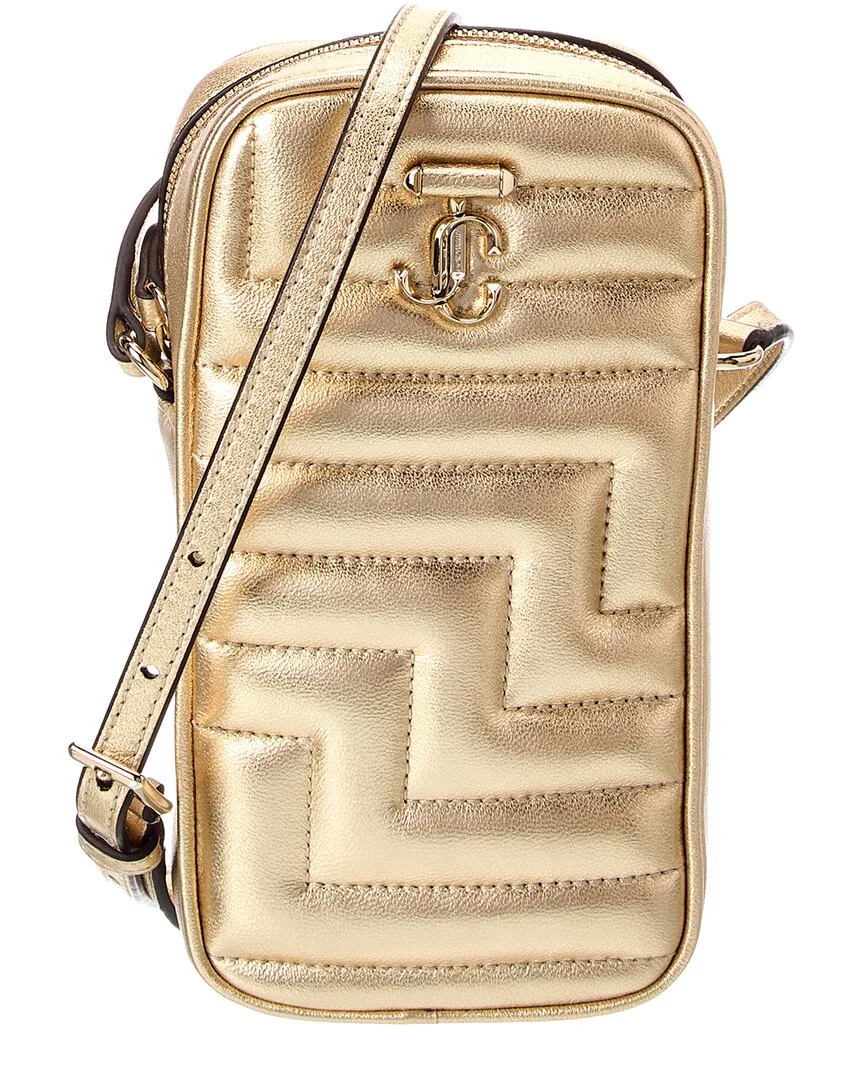 Avenue Ns Leather Phone Case by Jimmy Choo