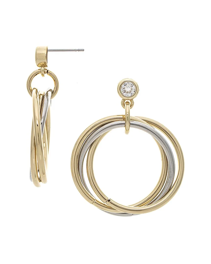 Cz Dangle Earrings by Rivka Friedman