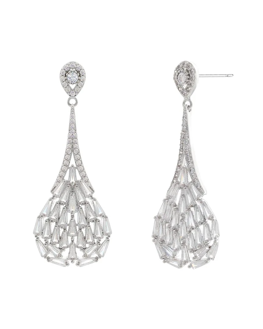 Cz Drop Earrings by Jankuo