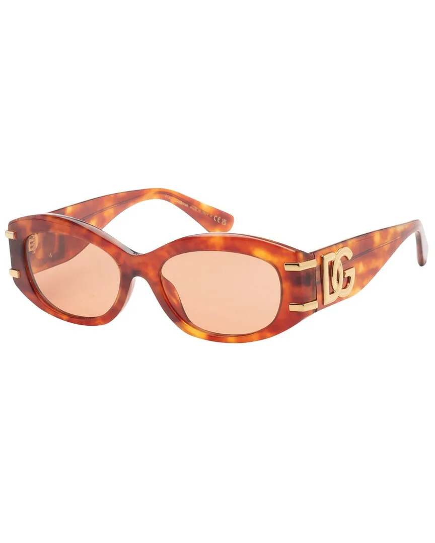 Dg4502 55Mm Sunglasses by Dolce & Gabbana