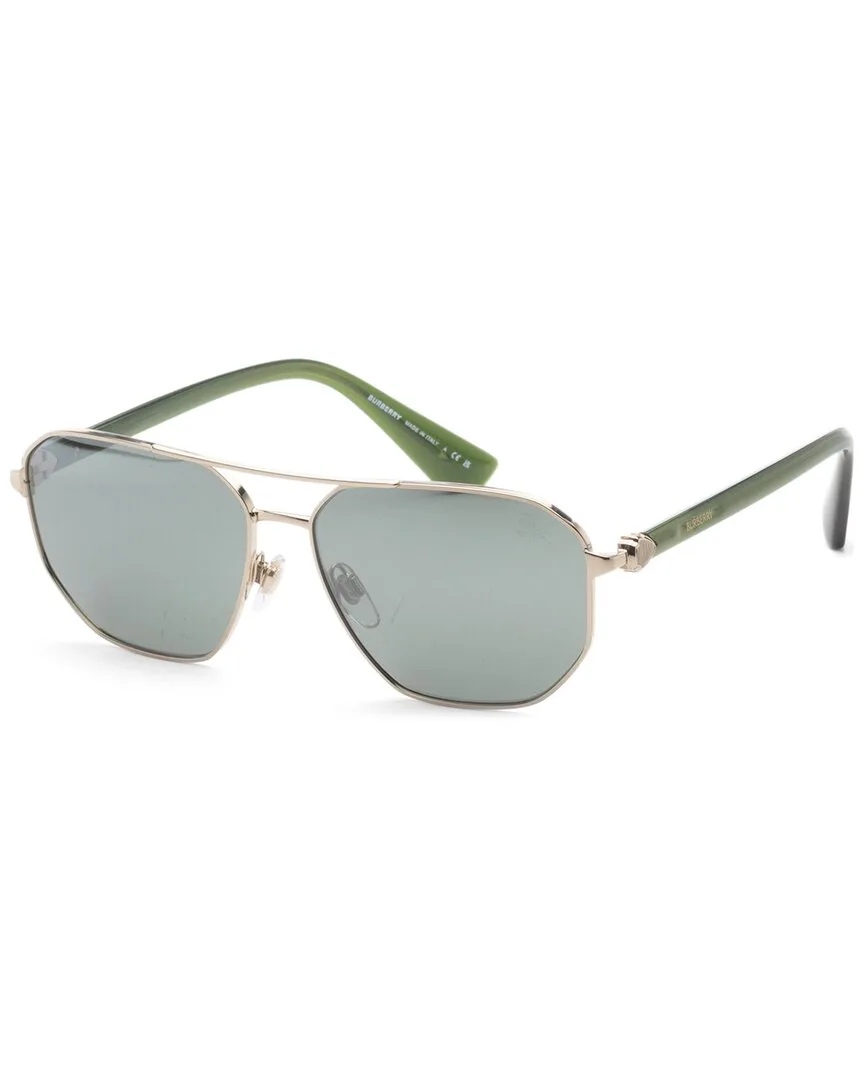 Be3166 60Mm Sunglasses by Burberry