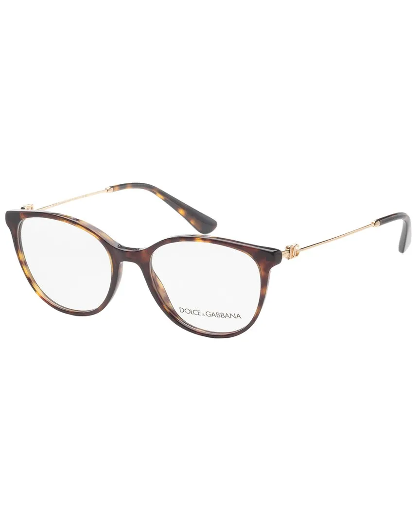 Dg3363 52Mm Optical Frames by Dolce & Gabbana