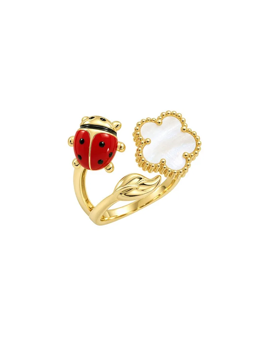 14K Plated Statement Ring by Jankuo