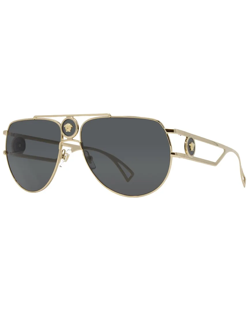 Ve2225 60Mm Sunglasses by Versace