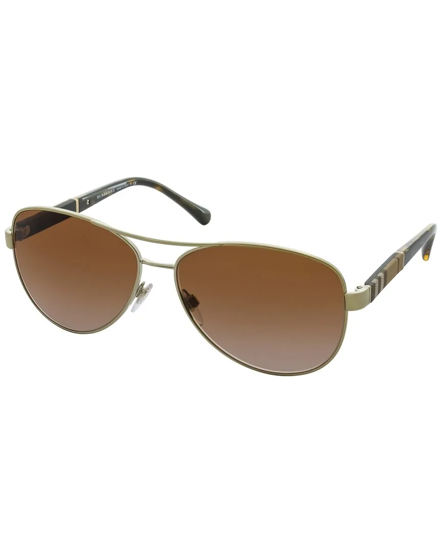 Be3080 59Mm Sunglasses by Burberry