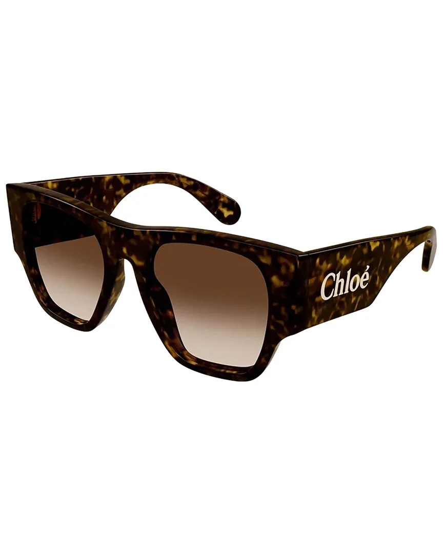 Ch0233s 53Mm Sunglasses by Chloé