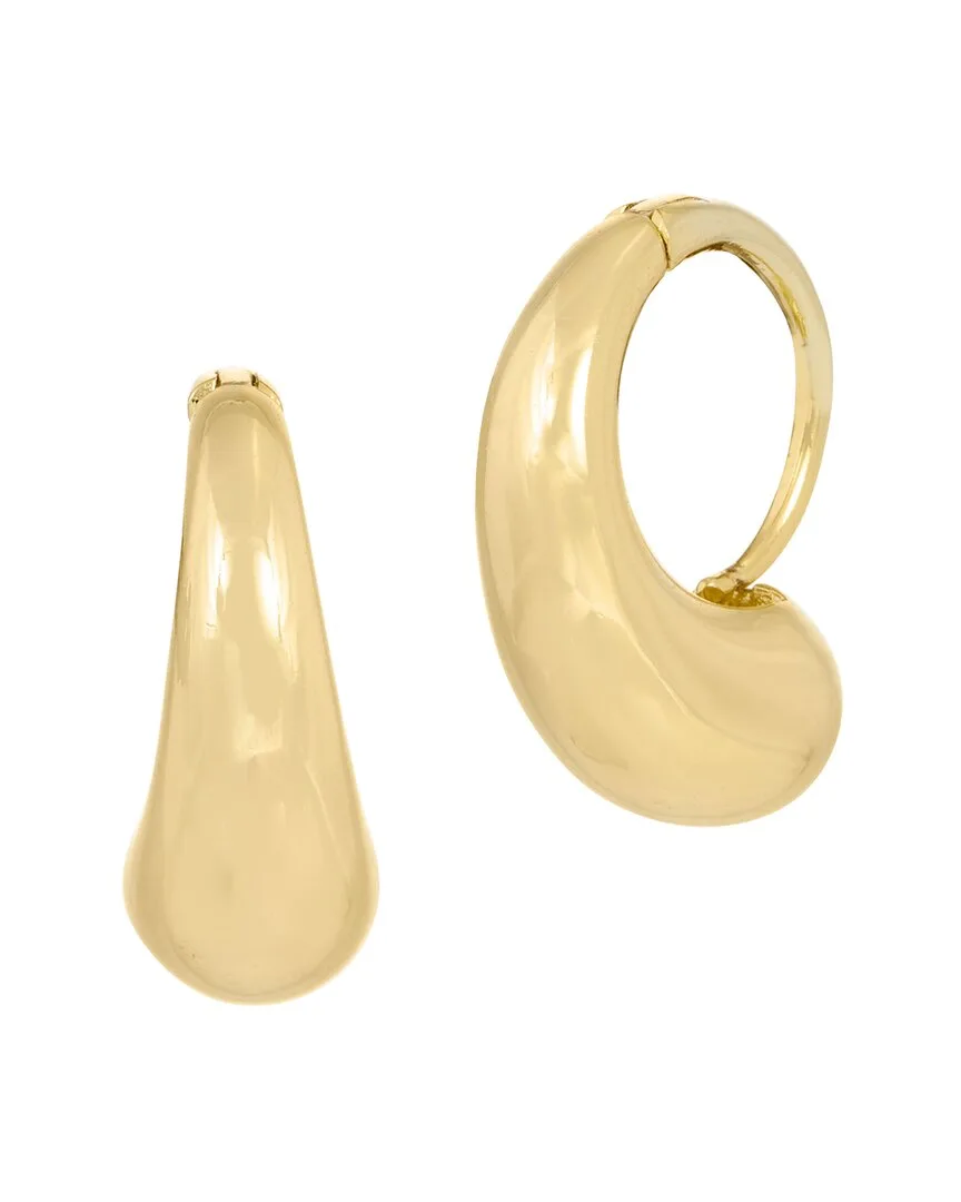 18K Plated Hoops by Savvy Cie