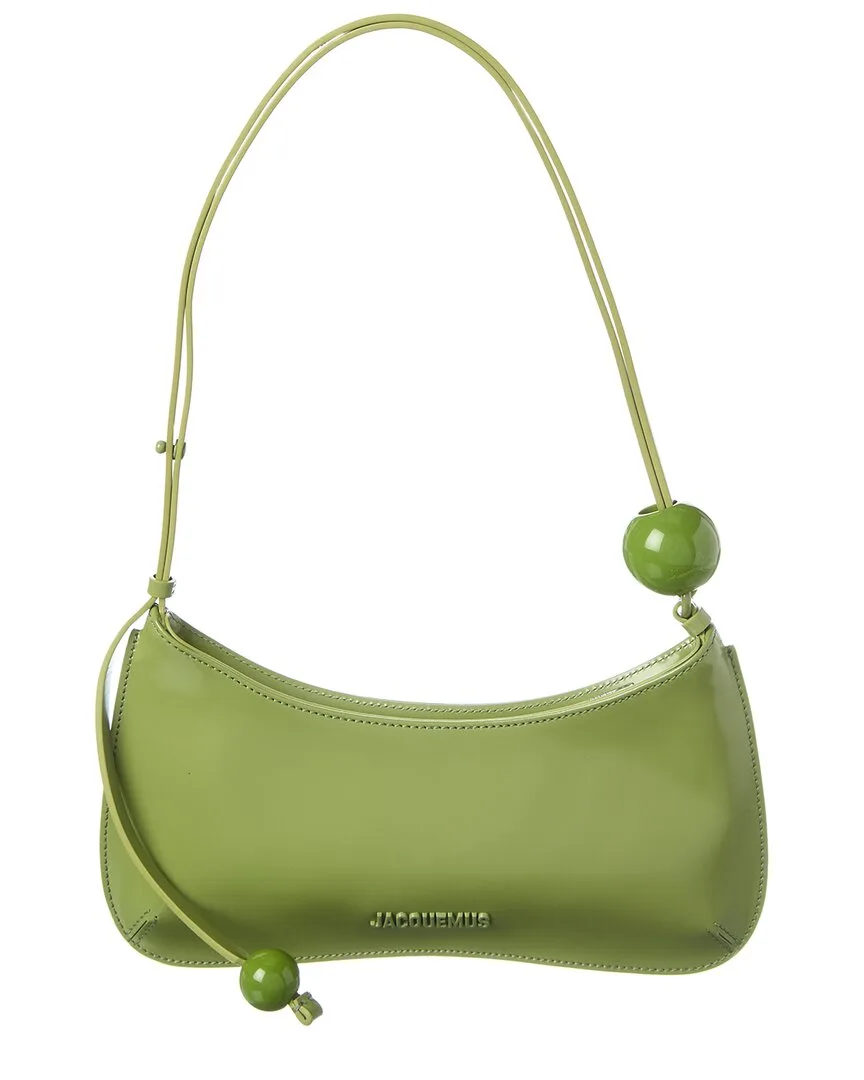 Le Bisou Perle Leather Hobo Bag by JACQUEMUS