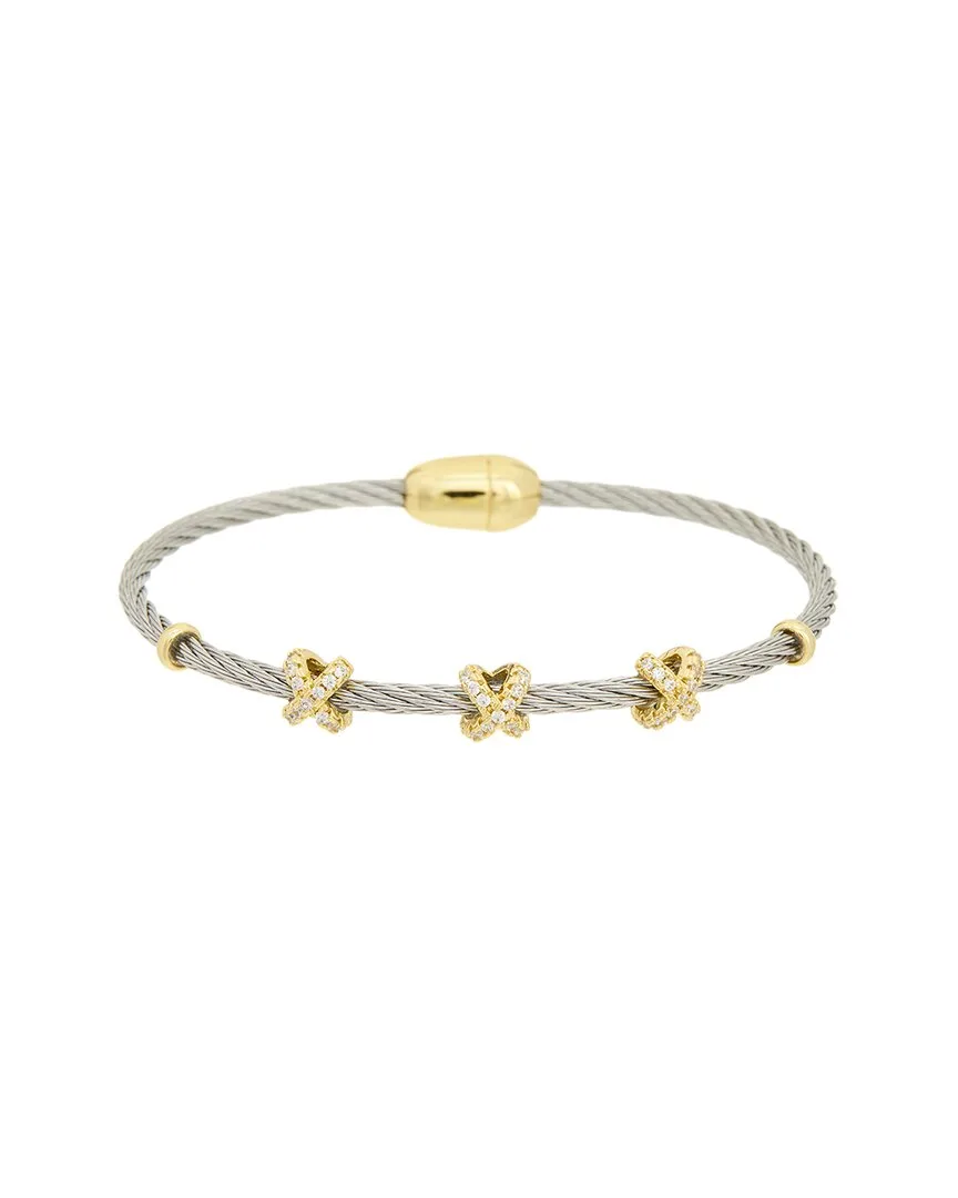 Plated Cz Bracelet by Juvell