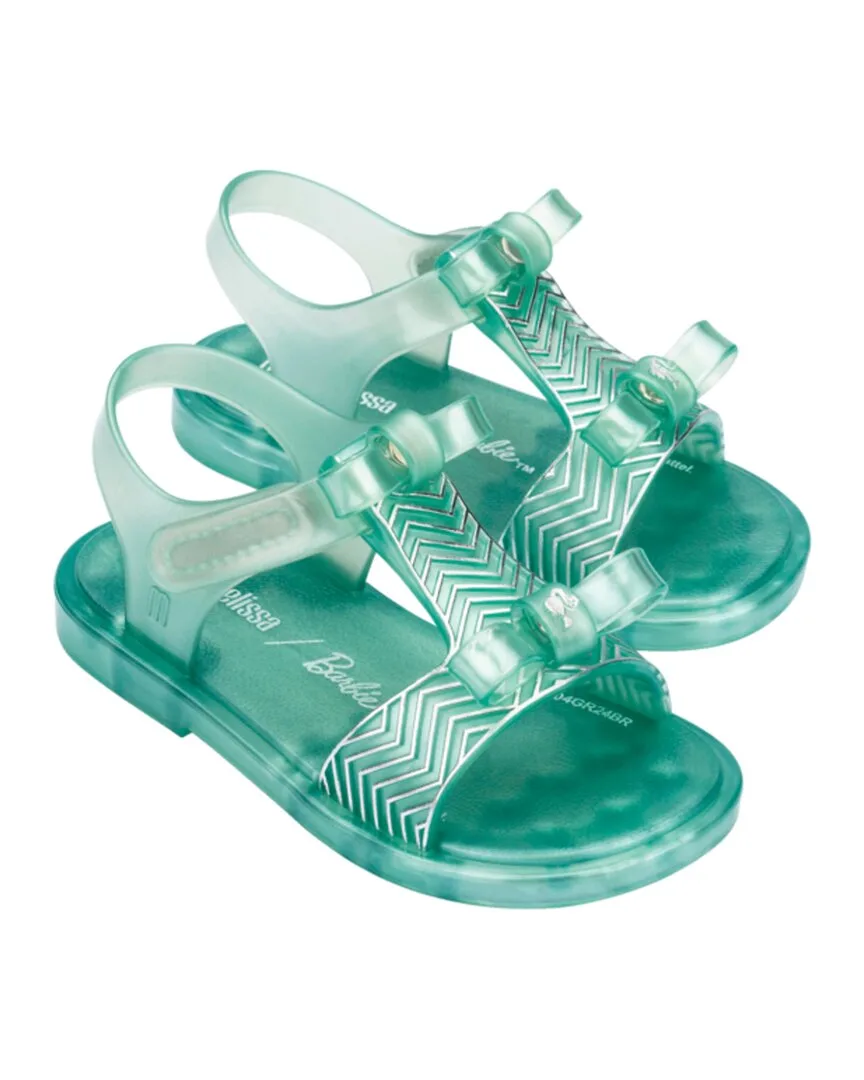 Dream + Barbie Baby Sandal by Mini Melissa