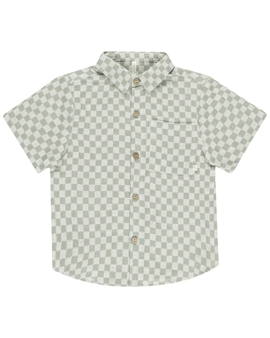 Rylee + Cru Collective Collared Linen-Blend Shirt by Rylee  Cru Collective