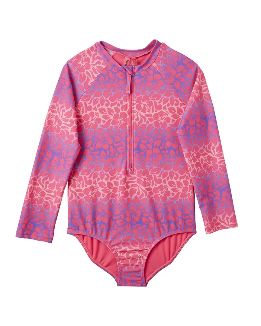 Ombre Floral Rashguard by Kensie