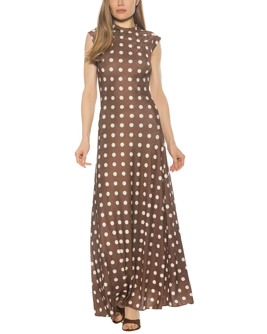 Nalani Mock Neck Sleeveless Maxi Dress