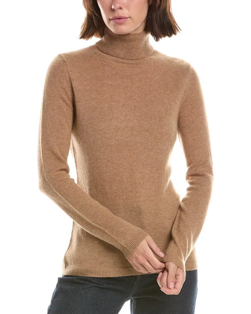 Basic Turtleneck 100% Cashmere Pullover