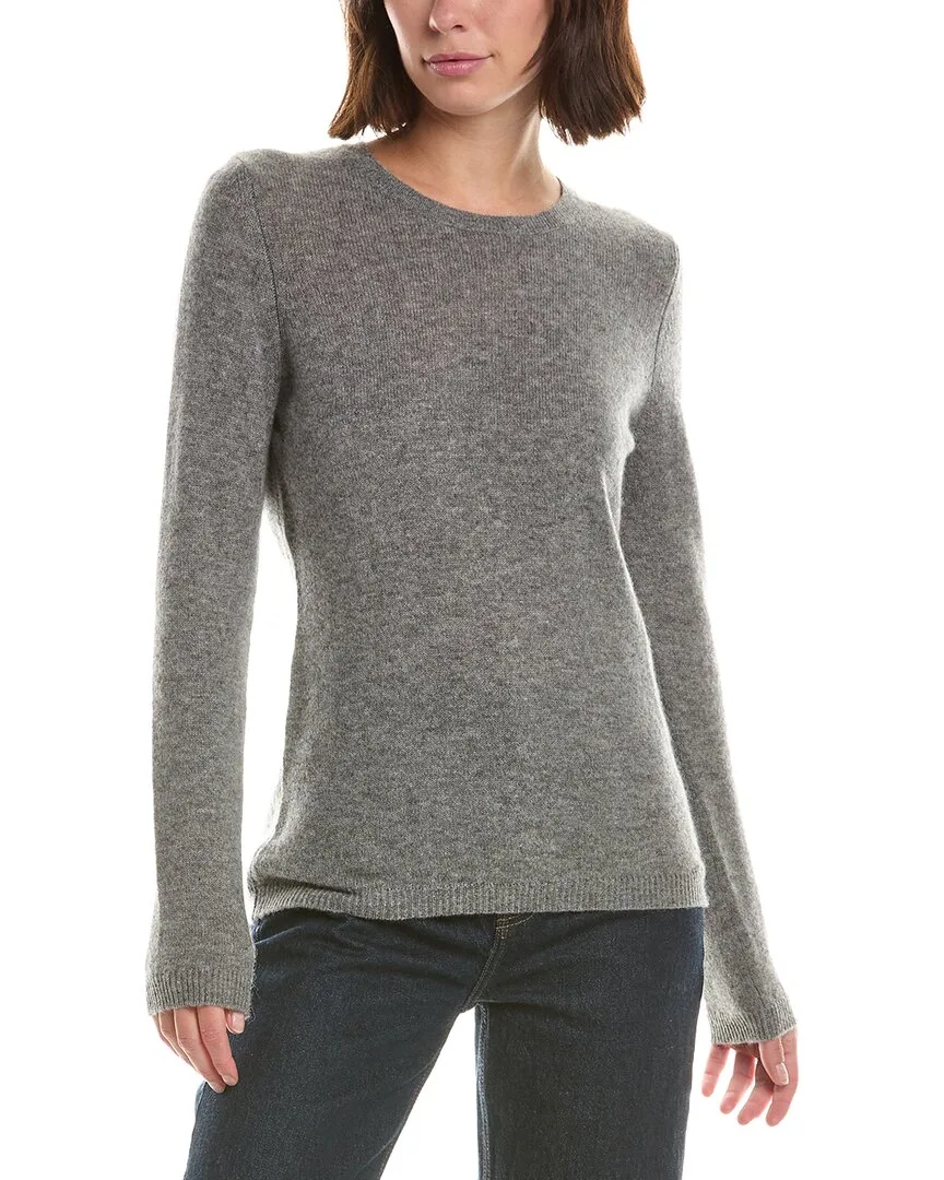Basic Crewneck 100% Cashmere Sweater