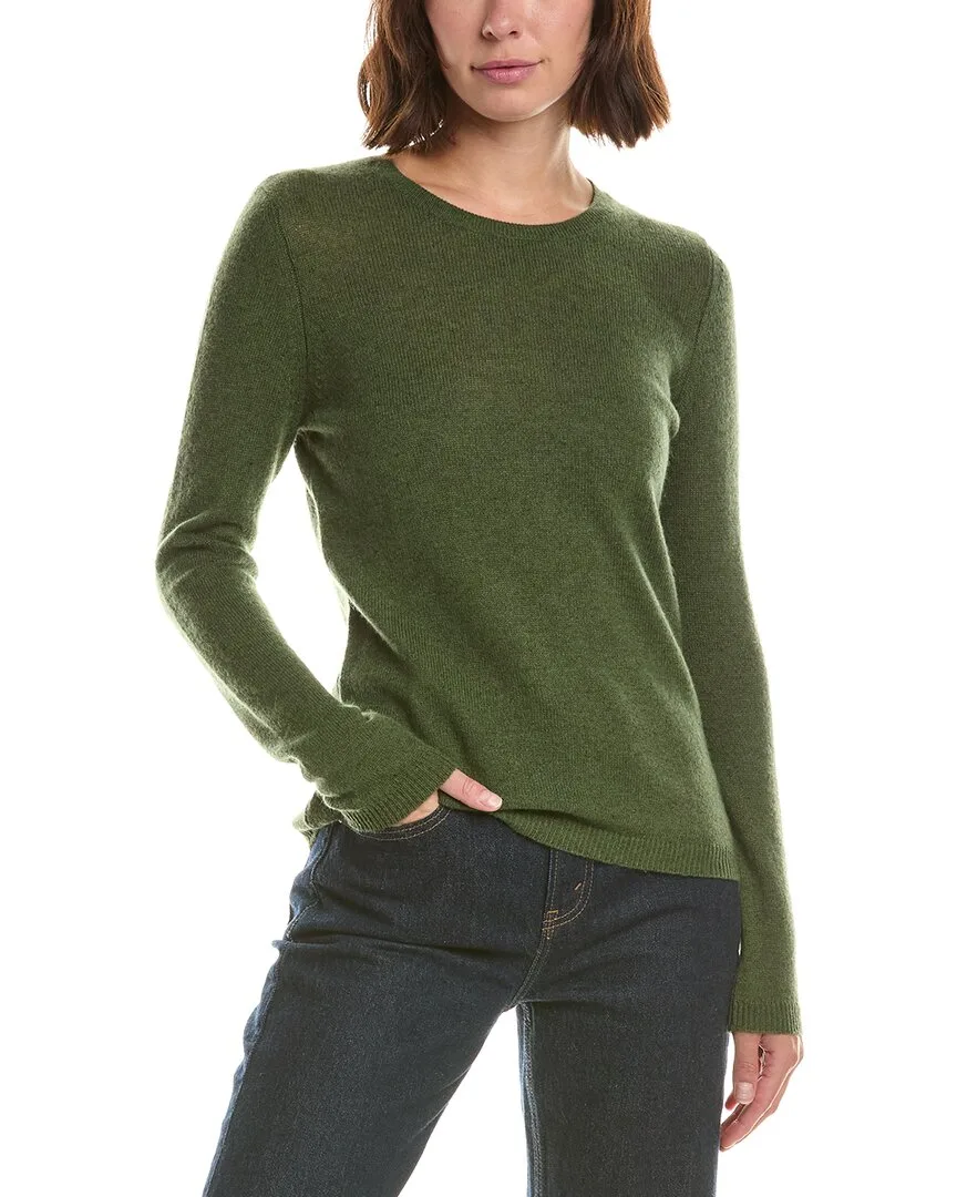 Basic Crewneck 100% Cashmere Sweater