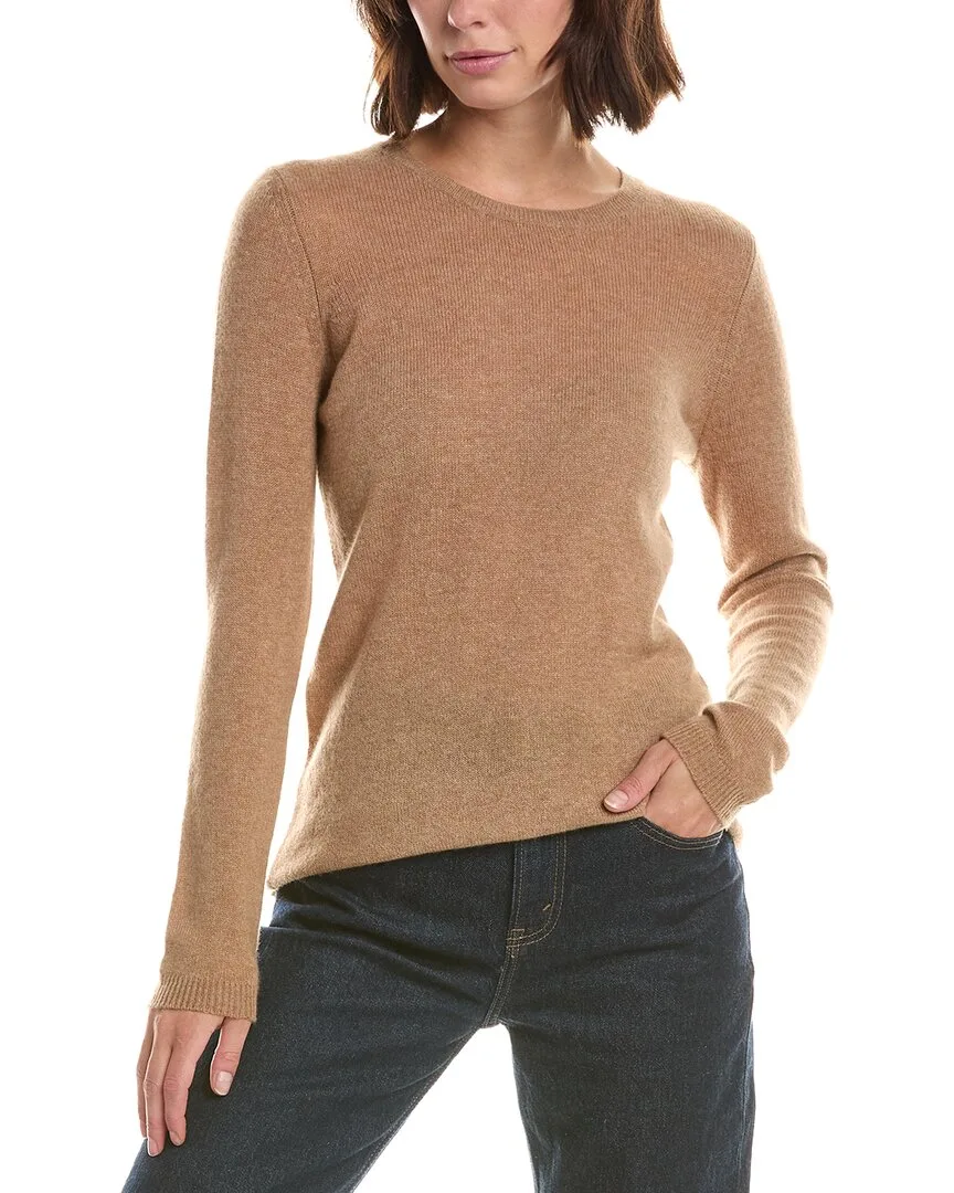 Basic Crewneck 100% Cashmere Sweater