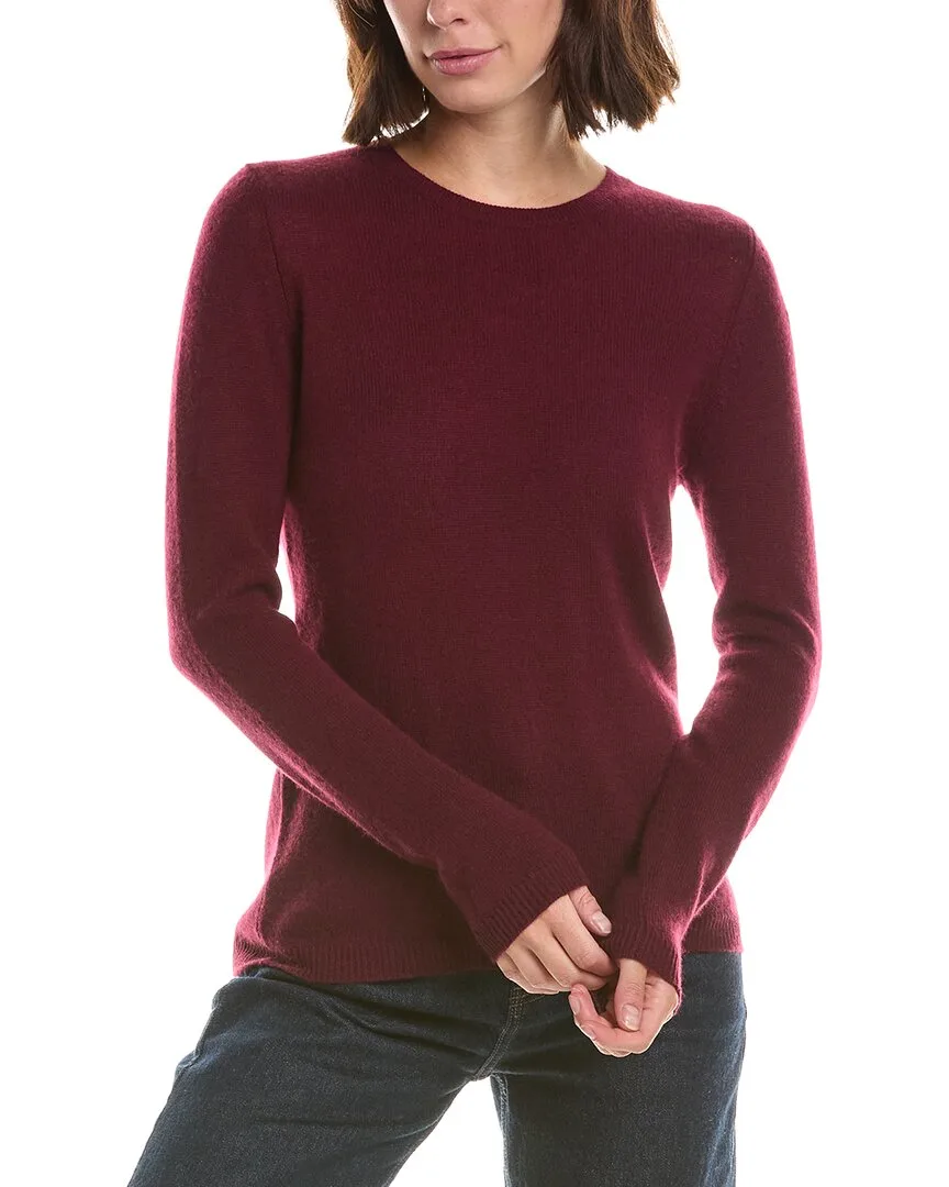 Basic Crewneck 100% Cashmere Sweater