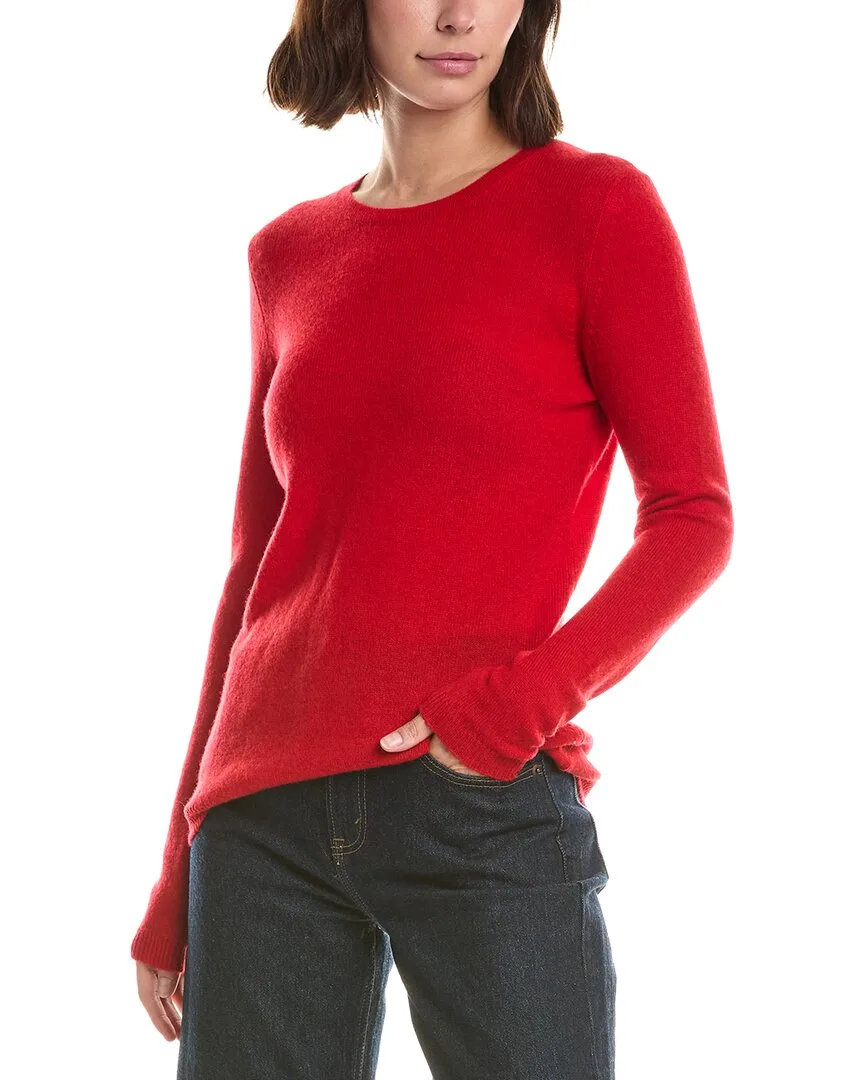 Basic Crewneck 100% Cashmere Sweater