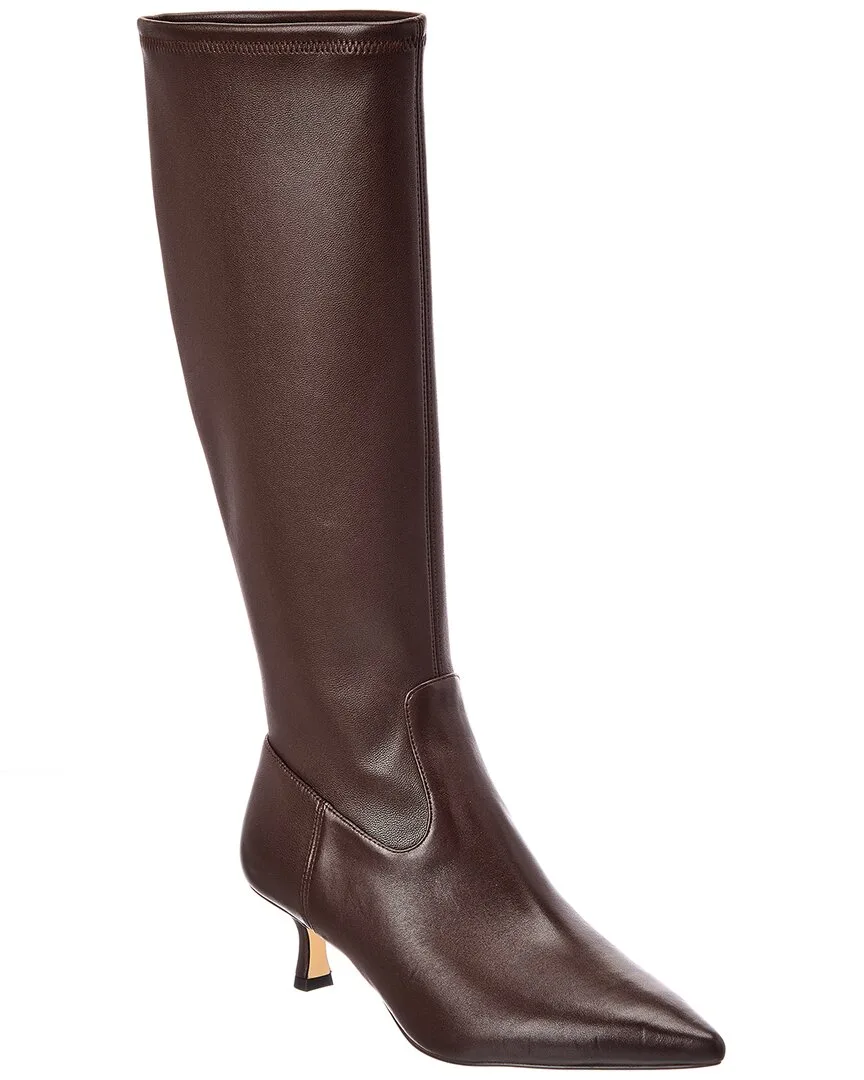 Isla Zip Leather Knee-High Boot by Stuart Weitzman