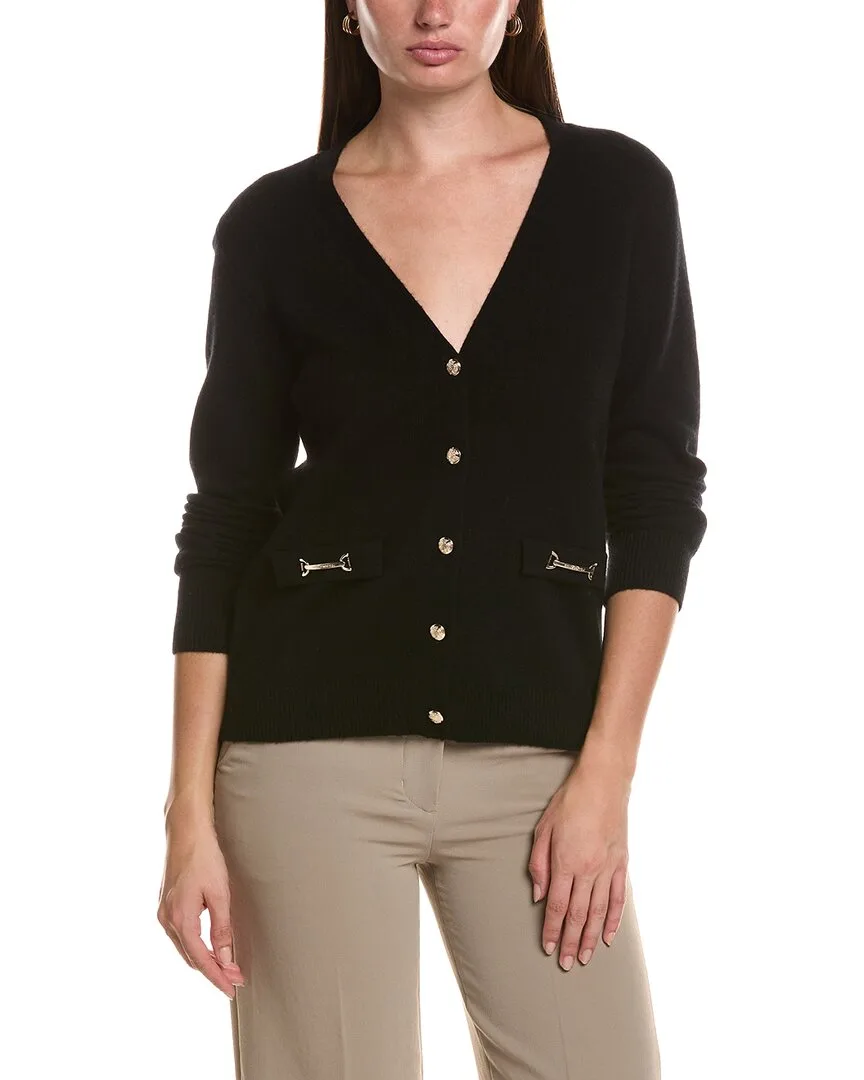 Wool & Cashmere-Blend V-Neck Cardigan