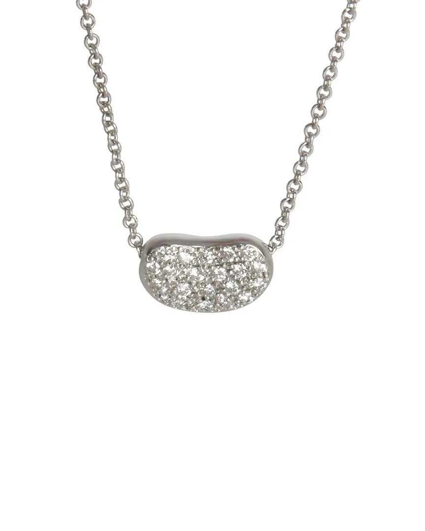Elsa Peretti Bean 0.12 ct. tw. Diamond Pendant (authentic Pre-Loved) by Tiffany & Co.