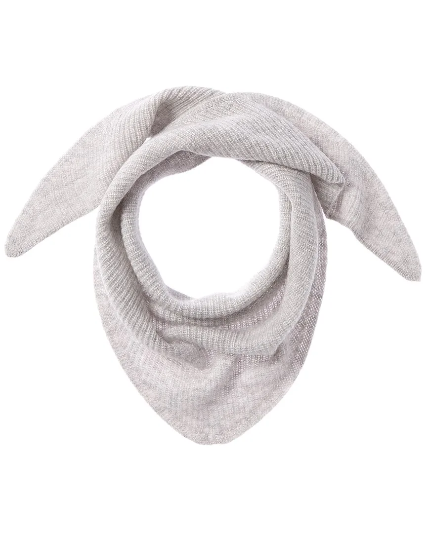 Rib Knit Cashmere Neckerchief by Phenix