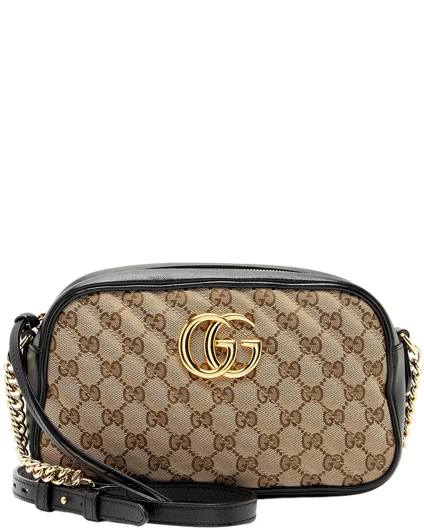 Matelass Gg Marmont Small Camera Bag (authentic Pre-Loved) by Gucci