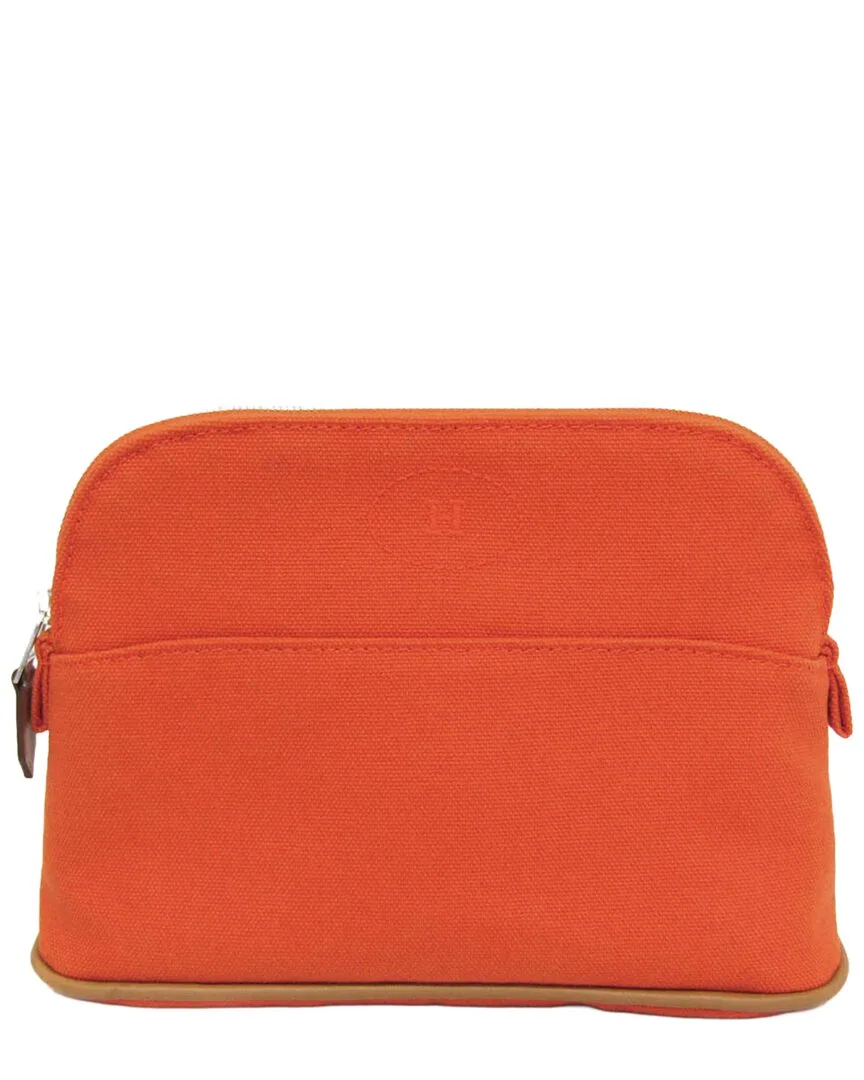 Orange Cotton Mini 20 Pouch (authentic Pre-Loved) by Herms