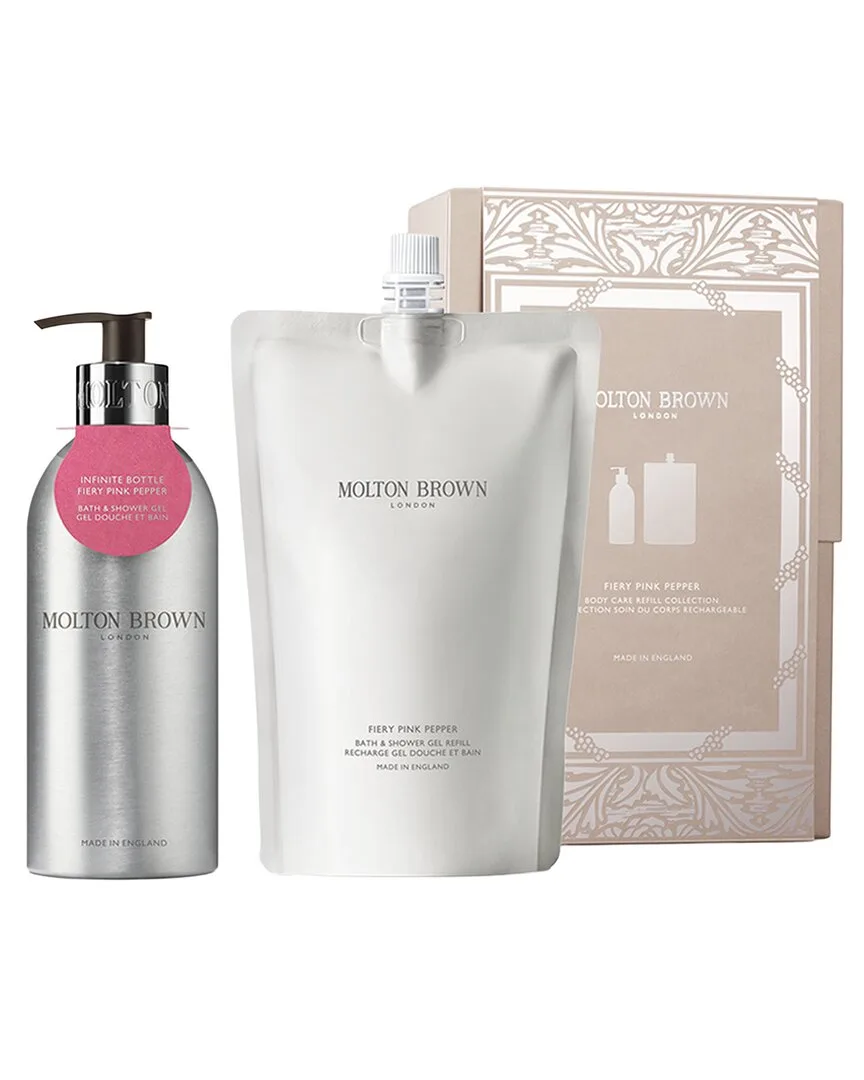 Fiery Pink Pepper Body Care Refill Gift Set by Molton Brown London