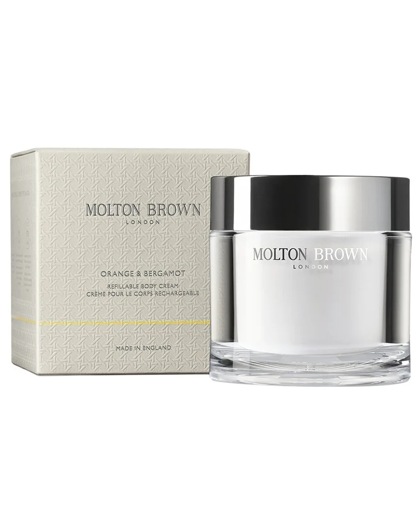 6.6Oz Orange & Bergamot Refillable Body Cream by Molton Brown London