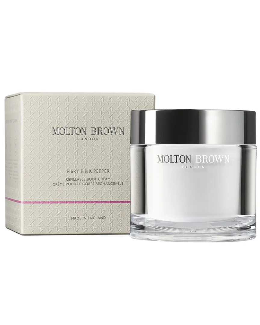 6.6Oz Fiery Pink Pepper Refillable Body Cream by Molton Brown London