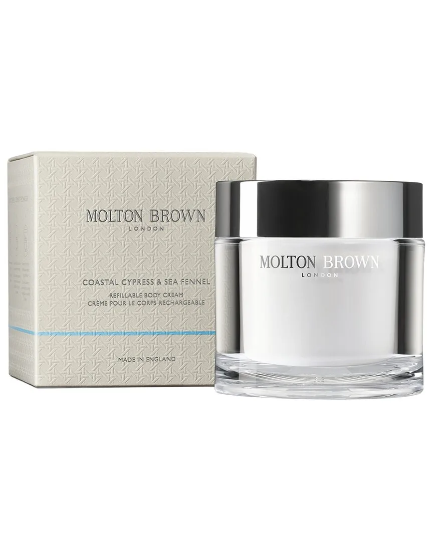 6.6Oz Coastal Cypress & Sea Fennel Refillable Body Cream by Molton Brown London