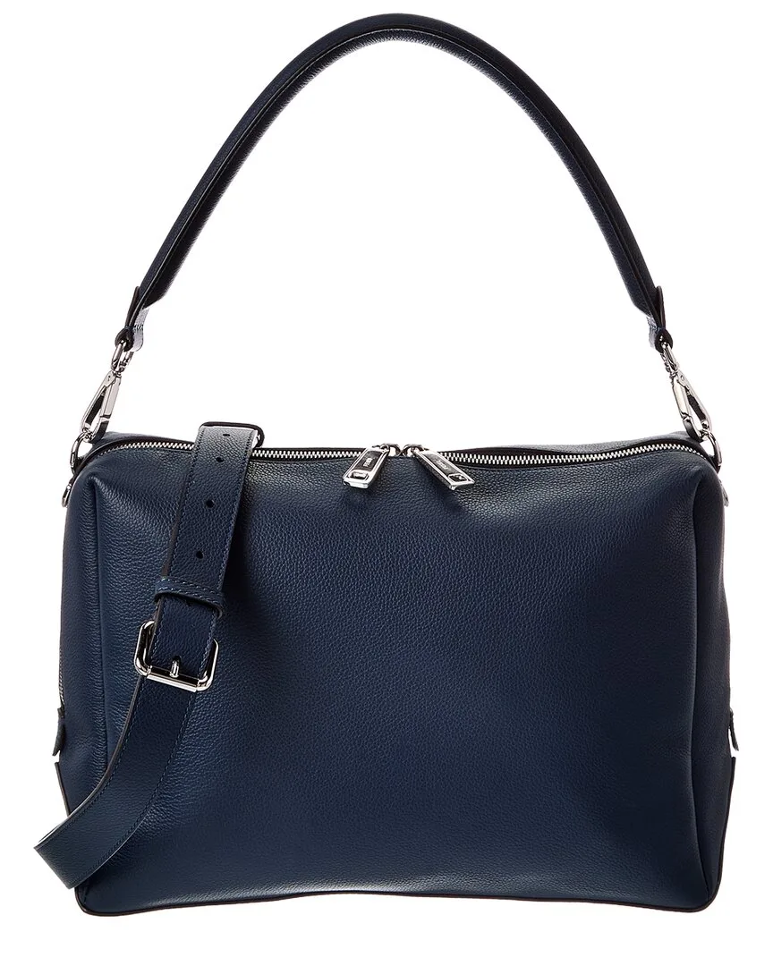 Leather Shoulder Bag by FENDI