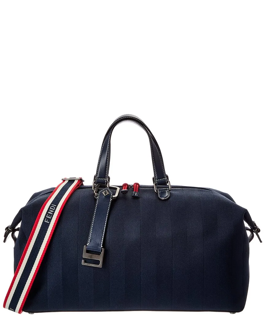 Lui 45 Pequin Canvas Duffel Bag by FENDI
