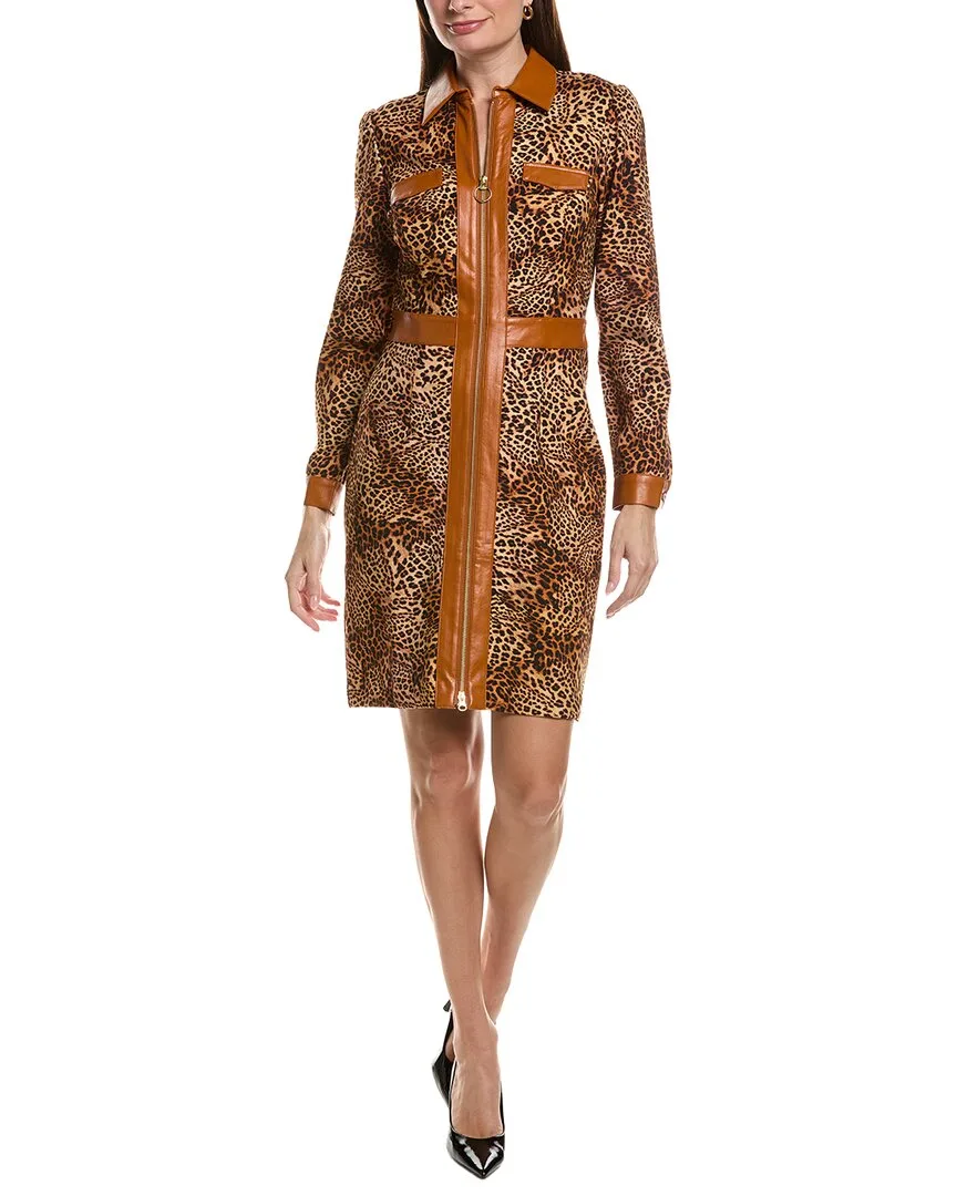 Karine Ponte Cheetah Dress