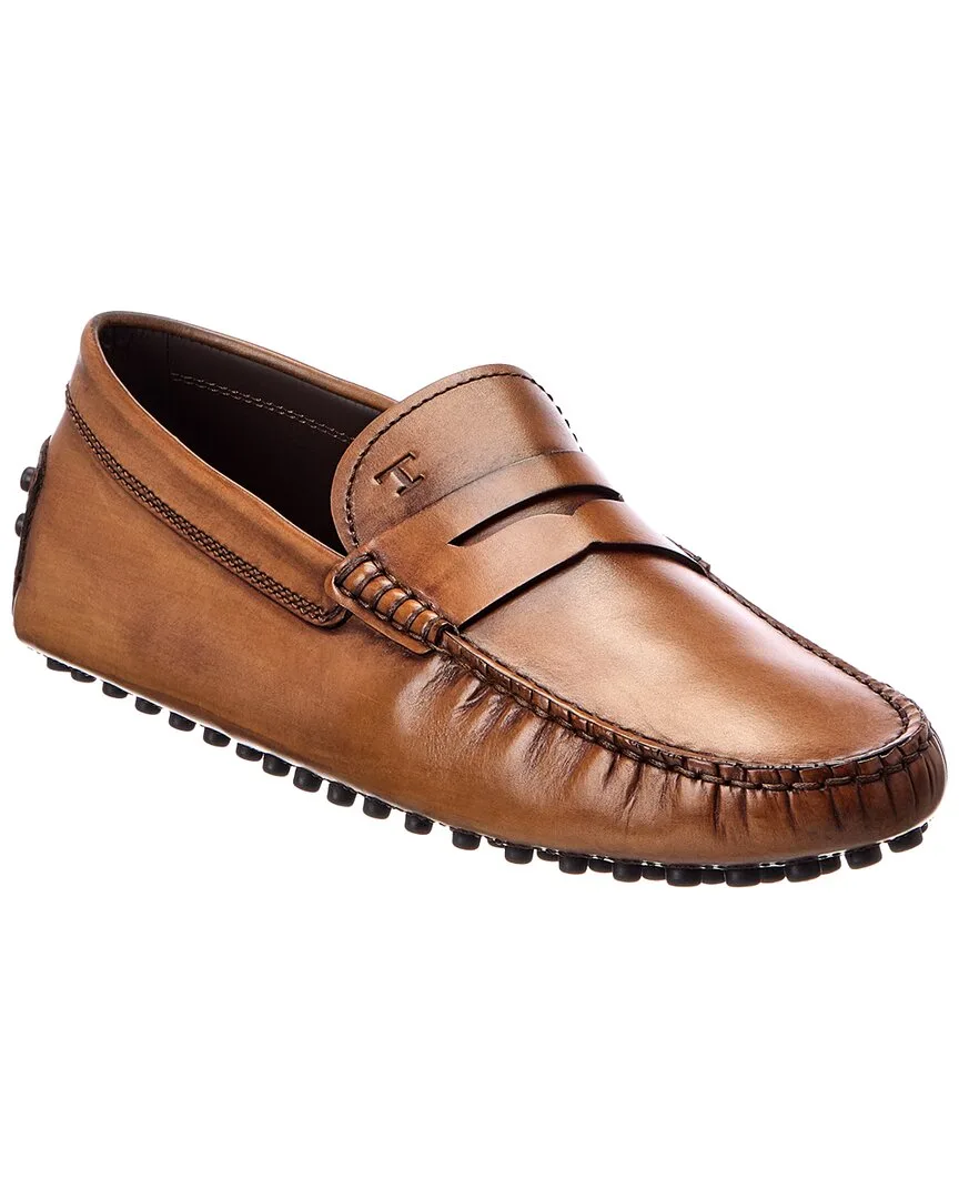 Leather Driver by Tod's