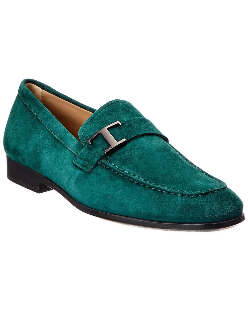 Suede Loafer by Tod's