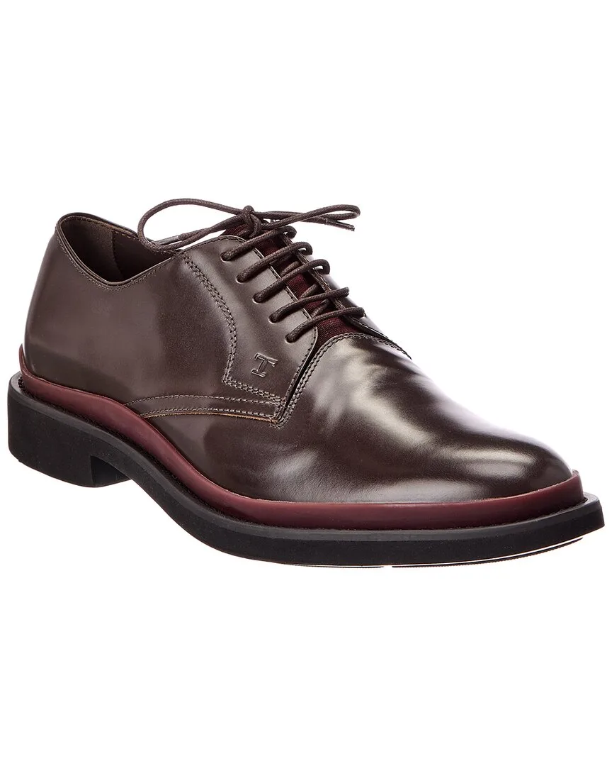 Leather Derby by Tod's